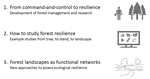 Spatio temporal scales of resilience – from trees to landscapes and climatic change