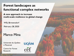 Forest landscapes as functional complex networks - a new approach to increase multi-scale resilience to global change
